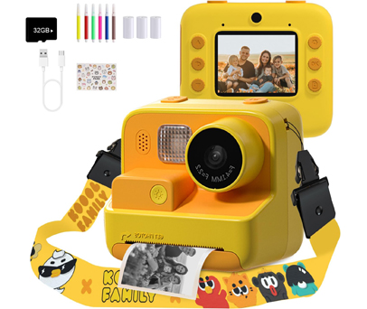 Mafiti Kids Digital Camera Instant Print